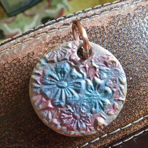HANDMADE POLYMER CLAY PENDANT